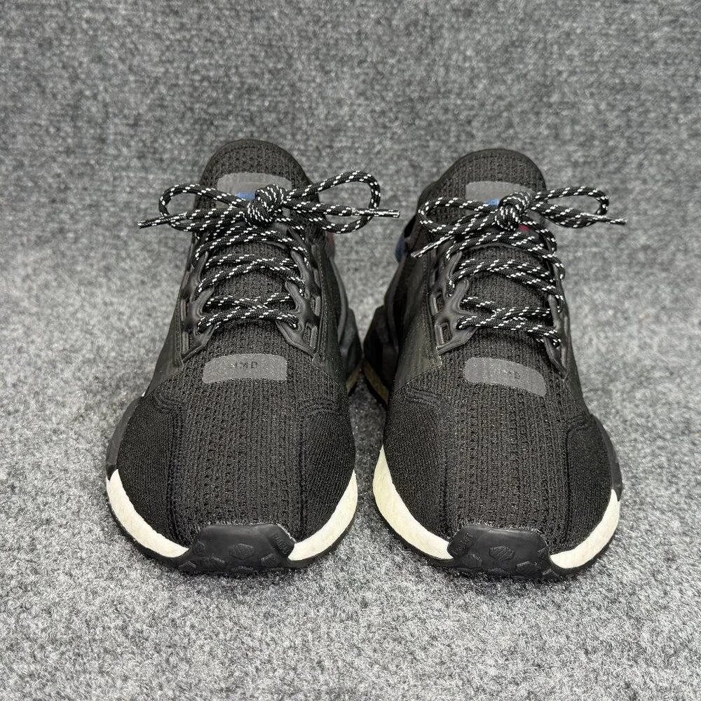 Adidas NMD R1 V2 Running Shoes Boys Size 6 Black Retro Athletic Training Sneaker